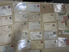 Channel Islands-posta history  KGVI  2d Bisect x2, 26 items KEVII on ad109