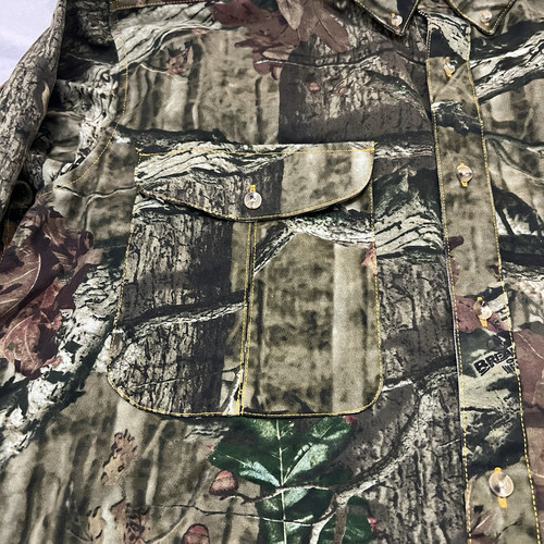 Browning Shirt Mens Extra Large Green Camouflage Odorsmart Break Up Infinity - Picture 8 of 23