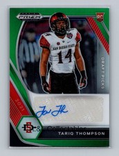 2021 Prizm Draft Picks Collegiate #DPA-TTH Tariq Thompson Draft Picks Autographs