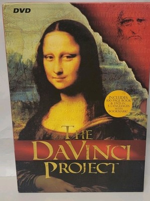 The DaVinci Project DVD 2006 & 100 Page Book W/Bookmark Box Set 