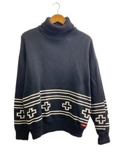 Indian Motorcycle Knit Sweater Thick M -- Black