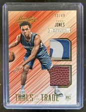 2015-16 Absolute Tyus Jones Tools of the Trade Rookie Dual RC Patch #/49