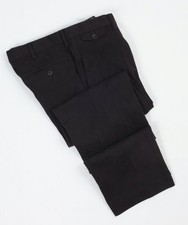 Vintage Polo Ralph Lauren Soft Cotton Flat Front Pants 90s 32x29 Brown