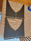 VTG NOS CHEVY MONTE CARLO MUD FLAPS MONTE CARLO SET OF 4 1970'S 80'S