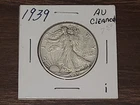1939-S Walking Liberty Half Dollar Choice Original AU CLEANED