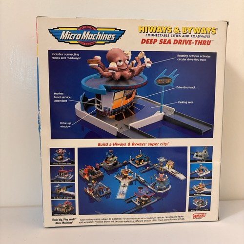 Micro Machines Hiways + Byways Deep Sea Drive-Thru NUEVO Caja Sellada - Imagen 4 de 10