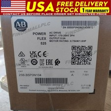 Allen-Bradley 25B-B5P0N104 Powerflex 525 1HP Drive 25BB5P0N104 NEW AND SEALED