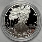2006-W American Eagle One Troy Oz. 99.9% Silver Proof Coin w/Case, Box, & COA