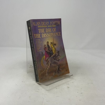 The Day of the Dissonance by Alan Dean Foster HC First Thus  Very Good 1984