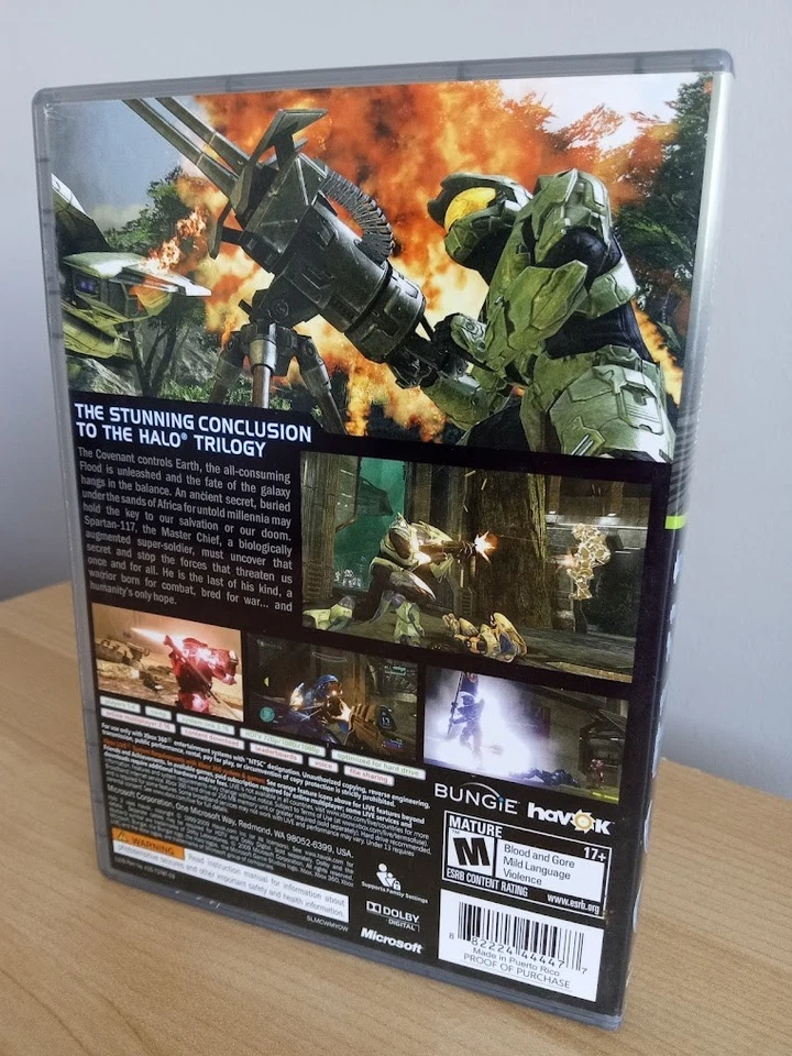 Halo 3 - Microsoft Xbox 360 Platinum Hits CIB Complete Bungie Best Seller - Image 2 of 4