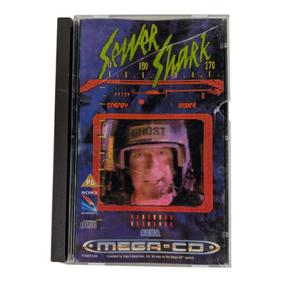 SEGA Mega CD - Sewer Shark - Spiel mit OVP & Anleitung