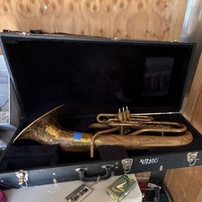 Brass Tuba 3 Piston Valves Lacquered Finish with Case