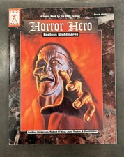Horror Hero: Endless Nightmares (HERO System Champions RPG) Iron Crown - NEW