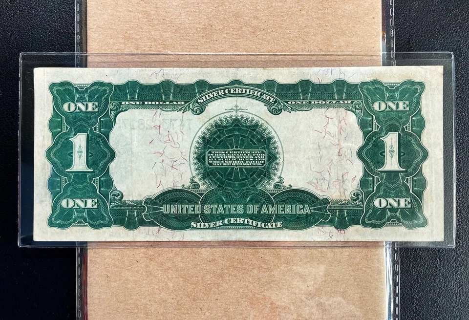 Fr. 228 1899 $1 Silver Certificate "BLACK EAGLE" - VF - Image 3 of 3