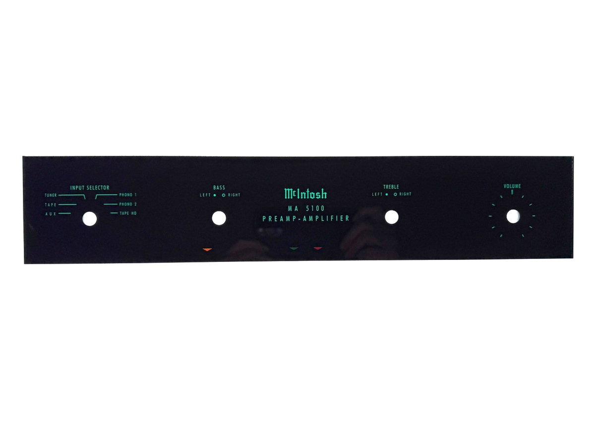 MCINTOSH FACEPLATE GLASS | eBay