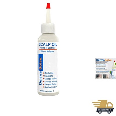 4 oz Psoriasis, Seborrheic Dermatitis, & Dandruff Scalp Oil - Dermatologist A...