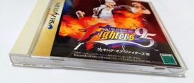 The King of Fighters '95 Sega Saturn ROM Cart Set CIB SNK Japan T-3101G