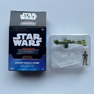 STAR WARS Micro Galaxy Squadron - Set Misterioso 3 Pezzi - Serie 5 - Veicoli E Figure In Scala 2,5 Cm - 4