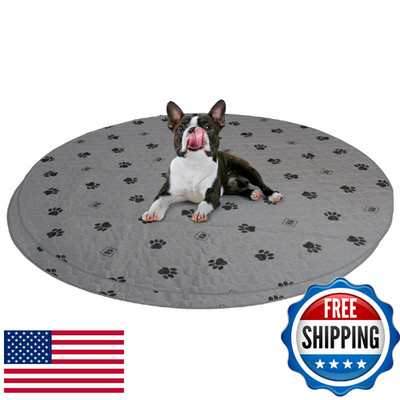 EZwhelp Pack of 2 Reusable Dog Pee Pad, Washable Slip-Resistant Waterproof Mat, 