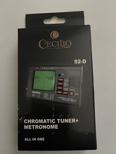 Cecilio 92 D Chromatic String Tuner And Metronome  Digital Display NEW