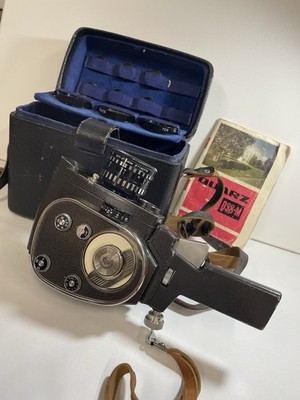 Quarz Ds8-M Filmkamera mit Tasche Anleitung Linsen Zubehör, Vintage Retro USSR