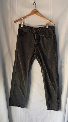 Lee Regular Fit Mens Black Stone Washed 