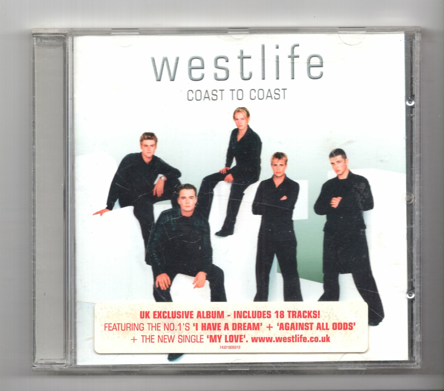 (KL495) Westlife, Coast To Coast - 2000 CD