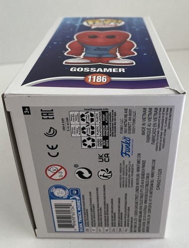 FUNKO POP Gossamer Space Jam New Legacy 1186 Flocked PIAB EXCLUSIVE - Picture 3 of 3