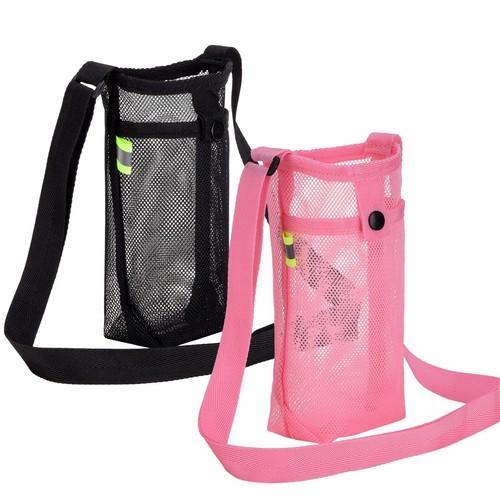Water Bottle Holder Water Bottle Carrier with Adjustable Shoulder Strap Beach...