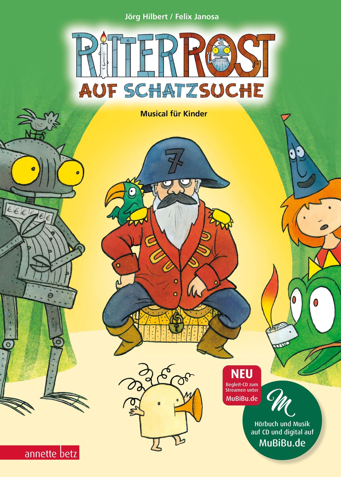 Thumbnail - Ritter Rost 15: Ritter Rost Auf Schatzsuche Buch Mit Cd Jörg Hilbert