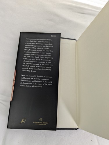 Harry Potter Adult Canada Edition Black Hardcover Half Blood Prince Raincoast - Bild 6 von 8