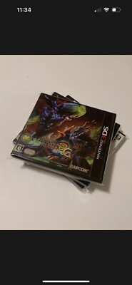 Monster Hunter 3G (Nintendo 3DS) SEALED & AUTHENTIC Japanese