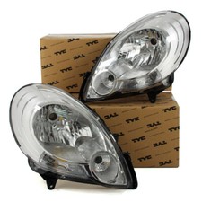 2x TYC HALOGEN Hauptscheinwerfer für RENAULT GRAND / KANGOO 2 / Rapid bis 2013