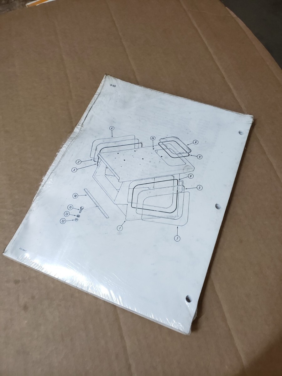 ONE - Case 1840 Uni-Loader Skid Steer Loader Factory Parts