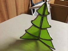 stainglass tree 7" tall