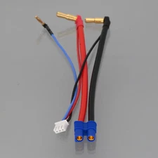 EC3 Female to JST-XH 2S Balance 4mm & 5mm Banana Hard case Battery Charging wire