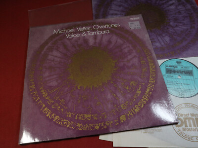Michael Vetter  OVERTONES (VOICE & TAMBURA)  Wergo Germany 2 LP-Set near mint