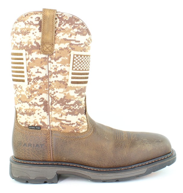 ariat work boots ebay