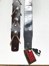 Eagle Mountain Guitar Straps scull and crossbones  / one with chrome doo-hickies