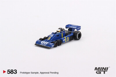 ミニカー Tyrrell シックス 1976」ミニカーをファミマで販売！ P34 京商、「Tyrrell P34 ミニカー