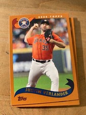 5x JUSTIN VERLANDER 2020 Topps Baseball BASE LOT (2002 style) #288