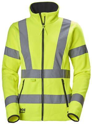 Helly Hansen Damen Fleecjacke W LUNA HI VIS FLEECE JACKET 72174
