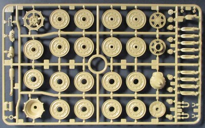 Tamiya 1/35th Scale German King Tiger - Parts Tree A from Kit No. 35164