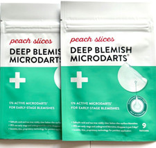 Peach Slices Deep Blemish Microdart Patch Deep Pimples Hyaluronic Acid for acne