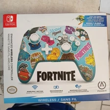 BRAND NEW!!! Wireless Power A Enhanced Switch Controller 'Fortnite'