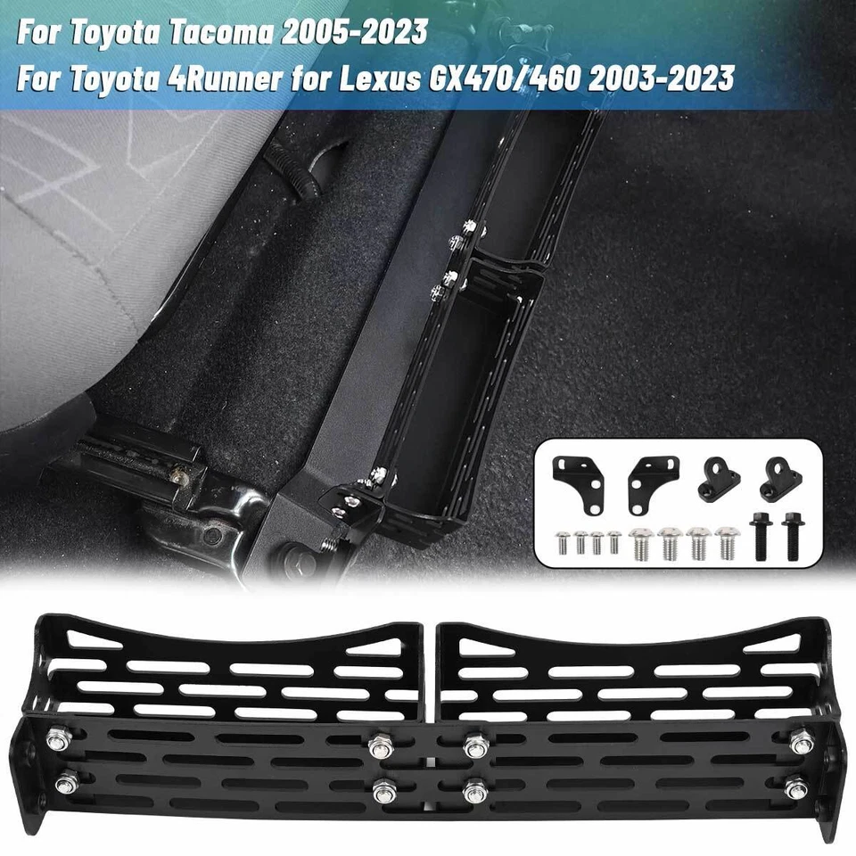 For Toyota Tacoma for 4Runner Front Seat Brackets Tactical Pannel Storage Tray - Imagem 2 de 4
