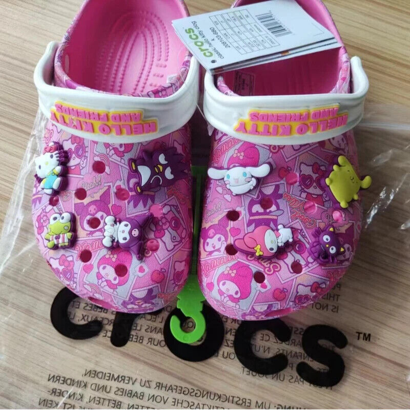 Sanrio Hello Kitty and Friends x Classic Clog Crocs With Sanrio Hello Kitty and Friends x Classic Clog Crocs With
