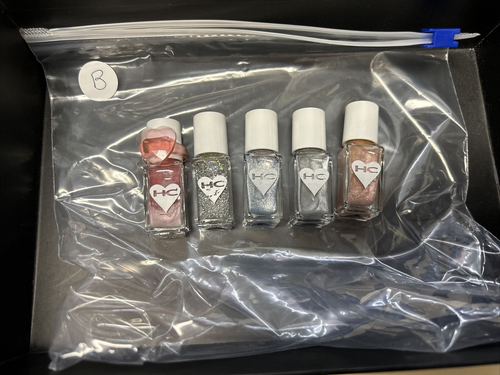 Hard Candy Mini Nail Polish Fancy Teasers 5pc set Vintage B