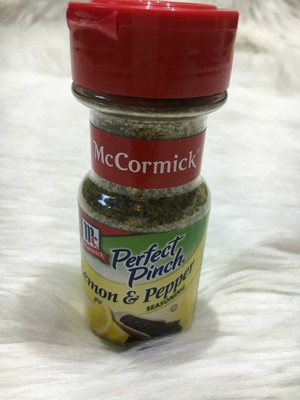 McCormick perfect pinch lemon & pepper seasoning 3.5 oz ...