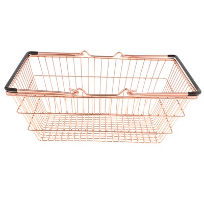 kids metal shopping basket